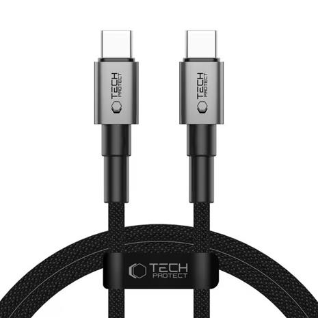 Tech-Protect UltraBoost DNA USB-C PD60W/3A 100 cm Cable - Grey