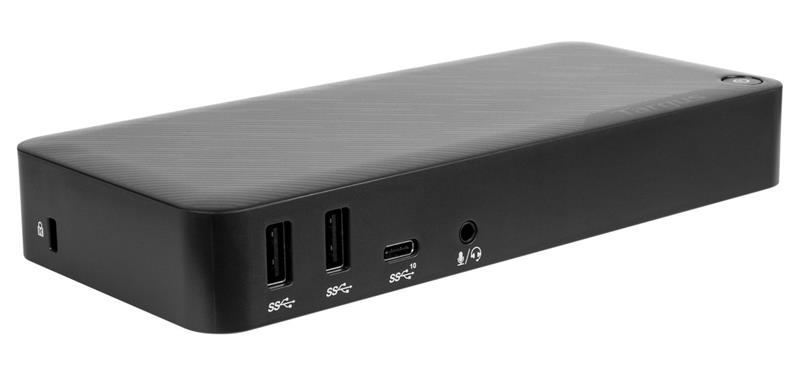 Targus DOCK430EUZ laptop dock/port replicator Wired Black
