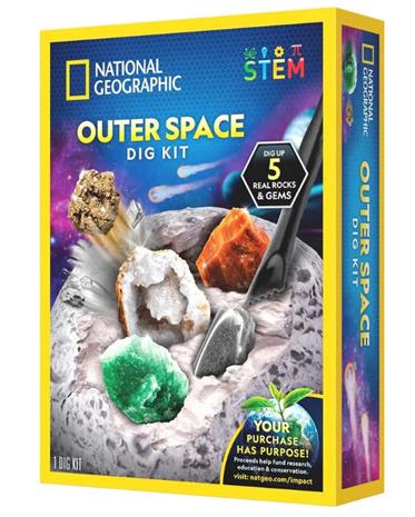 National Geographic Space-Themed Dig Kit