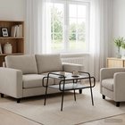 vidaXL Sohvapöytä Harmaa Sonoma 70 x 50 x 51 cm Tekninen puu