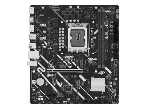 ASUS PRIME H810M-E-CSM Emolevy - Intel H810 - Intel LGA1851 socket - DDR5 RAM - Micro-ATX