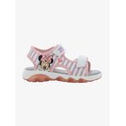Disney Minni Hiiri Vilkkuvat Sandaalit, White/Light Pink, 26