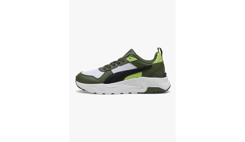 Puma Trinity 2 LT Jr Lenkkarit, White/Moss Veil, 38