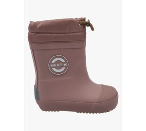 Mikk-Line Barefoot Vuorelliset Kumisaappaat, Twilight Mauve, 21