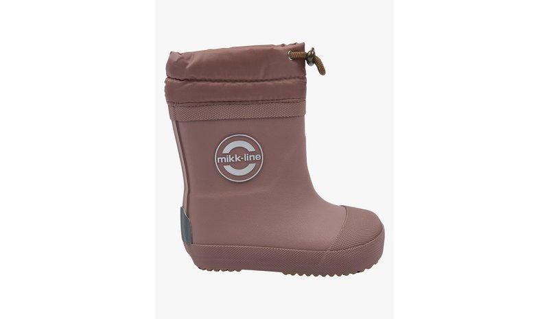 Mikk-Line Barefoot Vuorelliset Kumisaappaat, Twilight Mauve, 21
