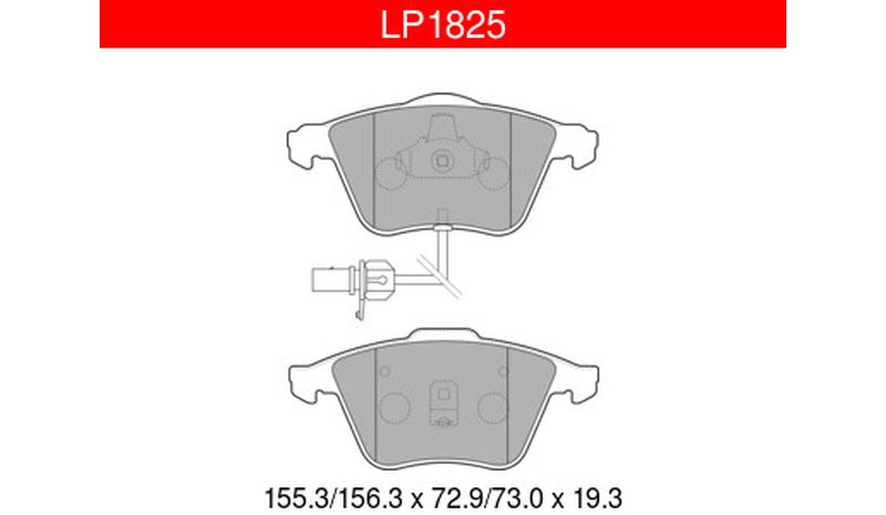 Delphi LP1825 Audi Seat etujarrupalasarja, Moottoripyörävaraosat