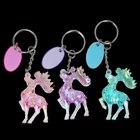 Happy Traveler Reindeer Keychain avaimenperä