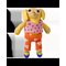 Rice - Kids Knitted Soft Toy in Dog Shape - Diana (KITOY-DOG) – kuva 1