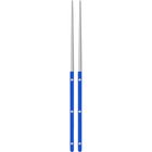 Sabre Bistrot Solid Syömäpuikot 2 Kpl:n Pakkaus - Syömäpuikkoja Ruostumaton Teräs Lapis Blue - 2346-098-0248
