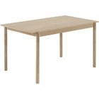 Muuto Linear Pöytä Puu 85x140 Cm - Ruokapöydät & Baaripöydät Viilu Tammi - LWDTAB140A01
