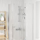 vidaXL Suihkusuunnitelma Kromi 70 cm ABS-muovi