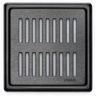 Purus Rib Lattiakaivon kansi Purus Square, 154x154x6 mm Mattamusta