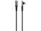 Pro USB-C <-> USB-C - 90° - Sleeved - 2m - Harmaa – kuva 2