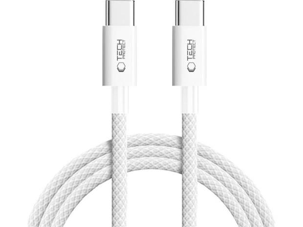 Tech-Protect Ultraboost Lite USB-C PD60W/3A Cable 200 cm - Grey – kuva 3/4