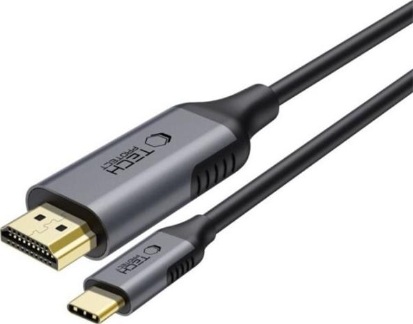 Tech-Protect UltraBoost USB-C / HDMI 60Hz 180cm Cable - Black – kuva 4/5