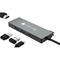 Techly IUSB32C-HUB4HPD laptop dock/port replicator Wired USB 3.2 Gen 2 (3.1 Gen 2) Type-C Grey – kuva 4