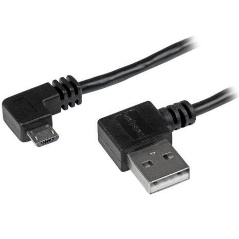 StarTech.com Micro-USB Cable with Right-Angled Connectors - M/M - USB-kaapeli - 2 m