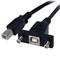 StarTech.com 1 ft Panel Mount USB Cable B to B - F/M – kuva 3