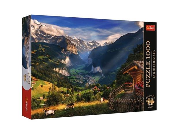 Adlibris Premium Plus Lauterbrunnen 1000 palaa, Trefl
