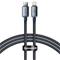 Baseus Crystal cable USB-C to Lightning 20W PD 1.2m (black) – kuva 6