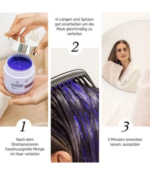 System Professional LipidCode LuxeBlond Hiusnaamio 200 ml – kuva 3/4