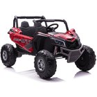 UTV-MX -sähkömaasturi, lasten, maalattu punainen, LCD Spider