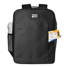 CabinFly Pacemaker 40x30x20cm matkareppu, sopii Ryanair ja Wizzair, 24L, musta