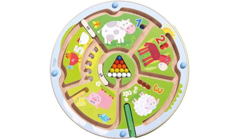 Magnetinen luku-labyrinttipeli – kuva 1/1