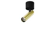 Maytoni kattovalaisin Focus C141CL-L125-6W3K-BBS, kultainen/musta