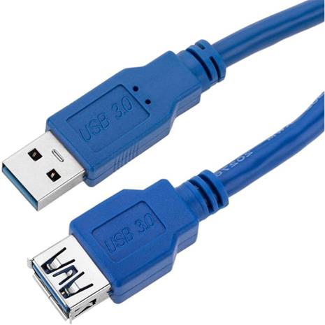 IC INTRACOM TECHly - USB extension cable - USB Type A to USB Type A - 1 cm