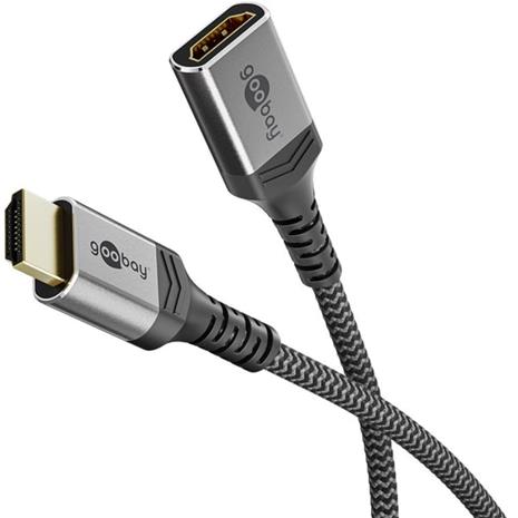 Pro HDMI Extension Cable - 0.5m - Grey