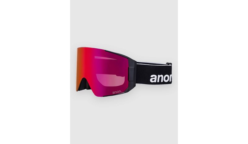 Anon Sync Black +Bonus Lens +Mfi Laskettelulasit prcv sun red