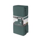 Faro aluslakana kuminauhalla Jersey SOFT, 160x200 cm, 100 % puuvillaa, 25 cm, vihreä