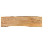 vidaXL Pöytälevy 160x40x3,8 cm elävä reuna täysi mangopuu