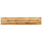 vidaXL Pöytälevy 140x30x2,5 cm suorakaide karkea täysi mangopuu