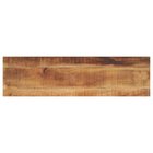 VidaXL Pöytälevy 120x40x2,5 cm suorakaide karkea täysi mangopuu