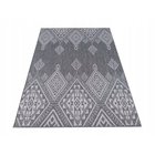 Kaksinkertainen moderni matto Zara 120X170 cm, harmaa