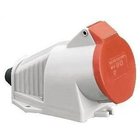 Tehokas 32a 5p 400v Ip44 seinäkolmivaiheliitin