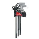 Proline-kuusiokoloavainsarja 5483195, 1,5 mm, 2 mm, 2,5 mm, 3 mm, 4 mm, 5 mm, 6 mm, 8 mm, 10 mm, 9 osaa.