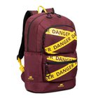 Rivacase-reppu 5421BURGUNDYRED, 14 l, 13,3, 450 g, vettähylkivä, 2 etutaskua, 2 sivutaskua, piilotasku takana