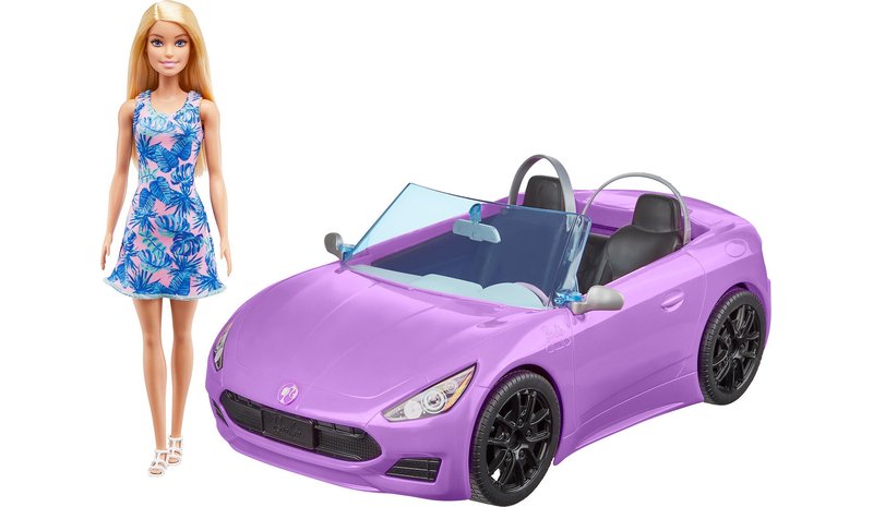 Barbie Auto + Nukke