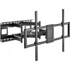 TV-seinäteline Tukiteline TV:lle - Maclean - MC-482 - VESA 900x600 - 60-120 tuumaa - 120 kg - Musta
