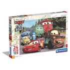 Clementoni Disney Cars on the Road 24p maxi palapeli