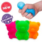 Scrunchems Fruity Neon Squishy Bear puristeltava nalle