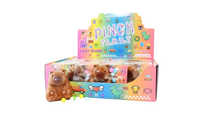 Antistress Toy Squeeze Capybara puristeltava vesisika
