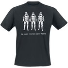 Star Wars - Stormtrooper Ok Smile - T-paita - Miehet - Musta