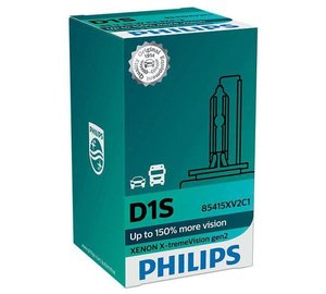 Ajovalopolttimo Xenon X-tremeVision, D1S, Philips