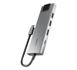 Spello USB-C Hub 9in1, Space Gray