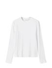 NOELLA Lidie Ls Top - WHITE - S