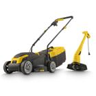 Powerplus Akkukonesarja POWXG62205T, sähköruohonleikkuri ja -ruohotrimmeri